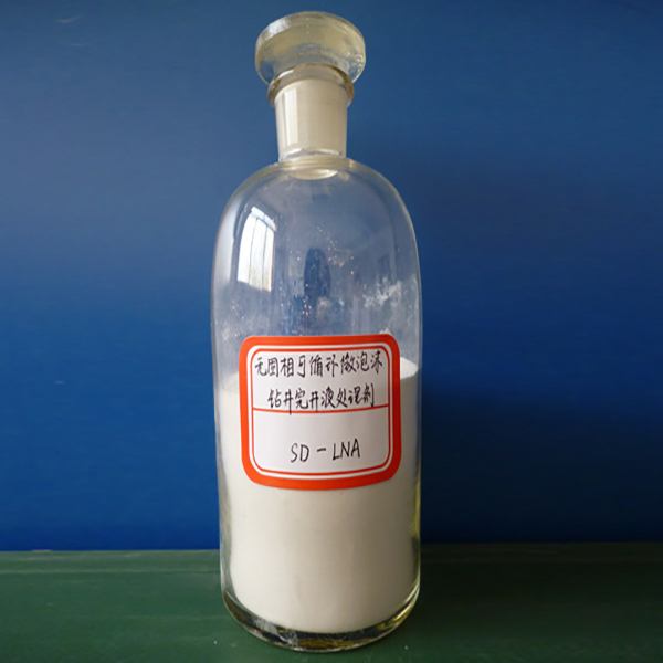 Non-solid phase recyclable microfoam drilling fluid treatment agent